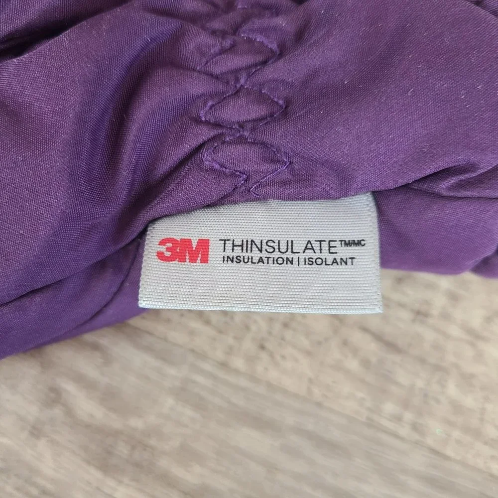 3M Thinsulate Insulated Youth Sz 7-16 Winter Gloves Purple